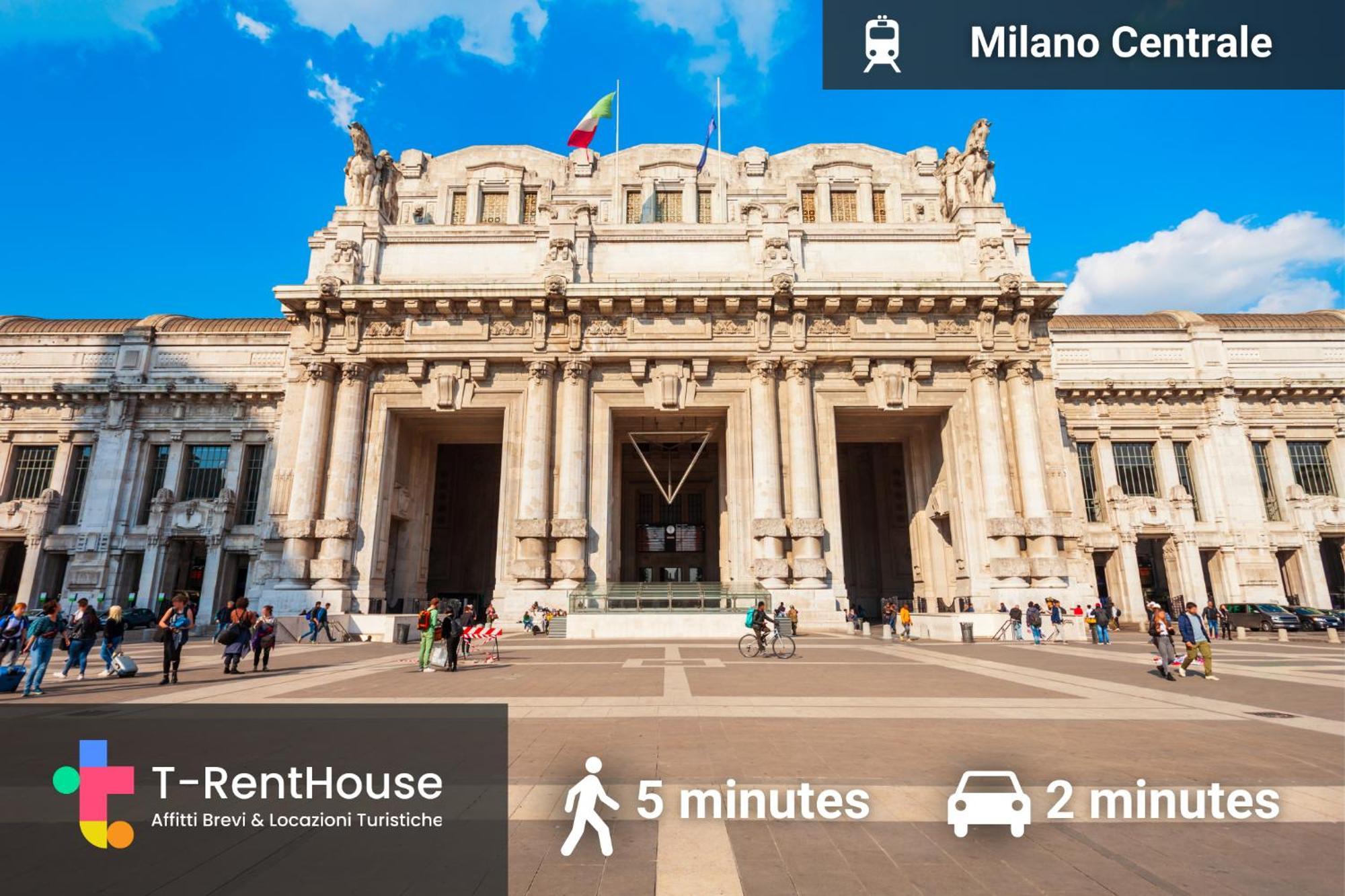 Central Station 10 Min Duomo - L'Oasi Urbana Μιλάνο Εξωτερικό φωτογραφία